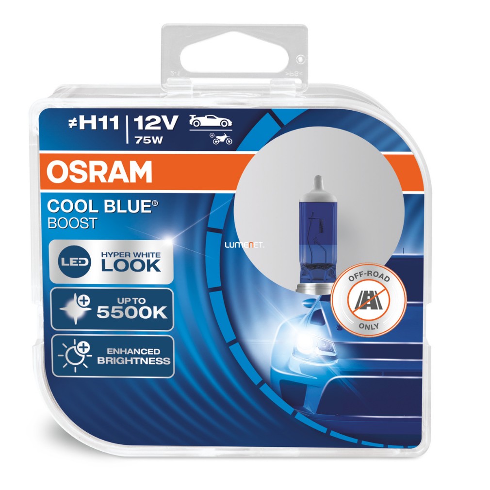 Osram Cool Blue Boost 62211CBB NG H11 2db/csomag