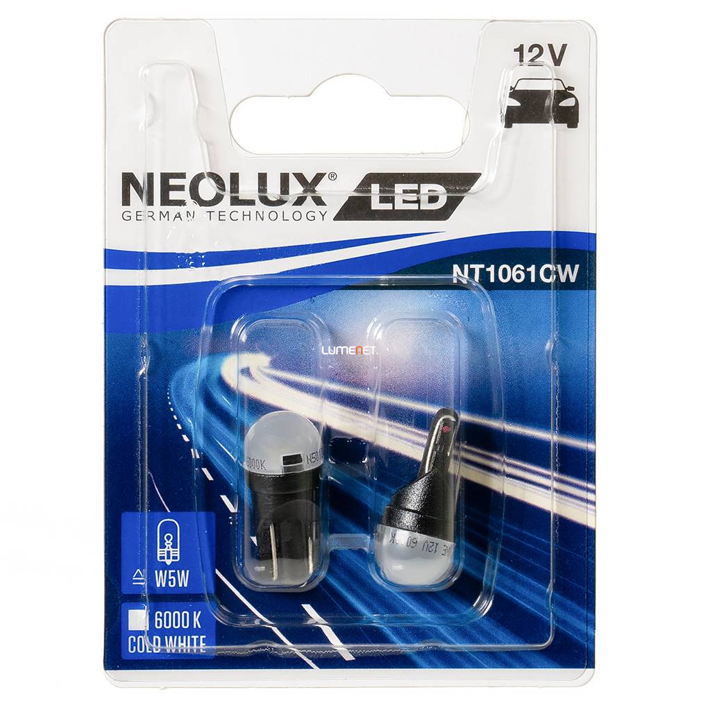 Neolux NT1061CW-02B 6000K W5W LED
