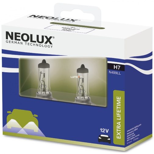 Neolux Extra Lifetime N499LL-SCB H7 12V