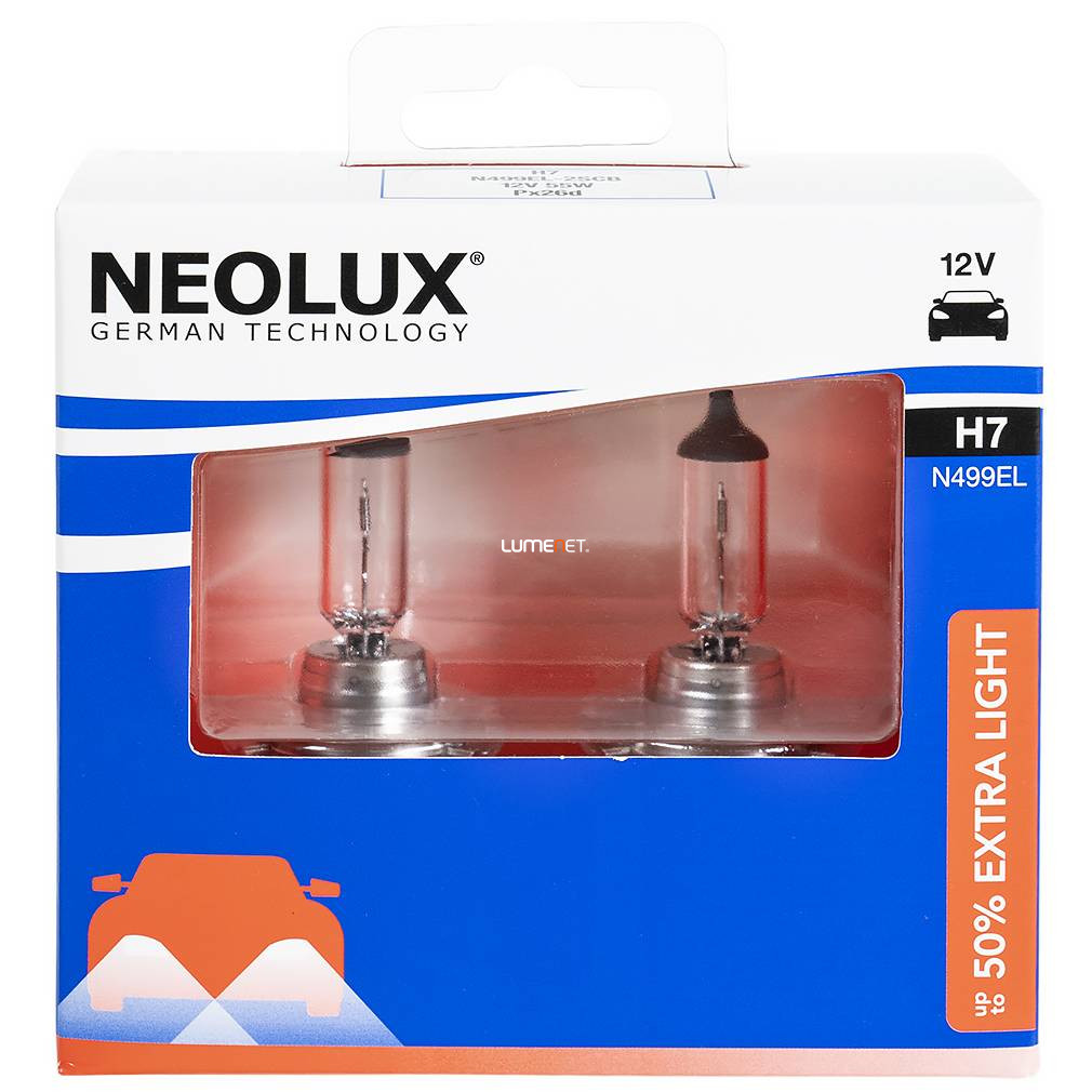 Neolux Extra Light N499EL-SCB H7 12V