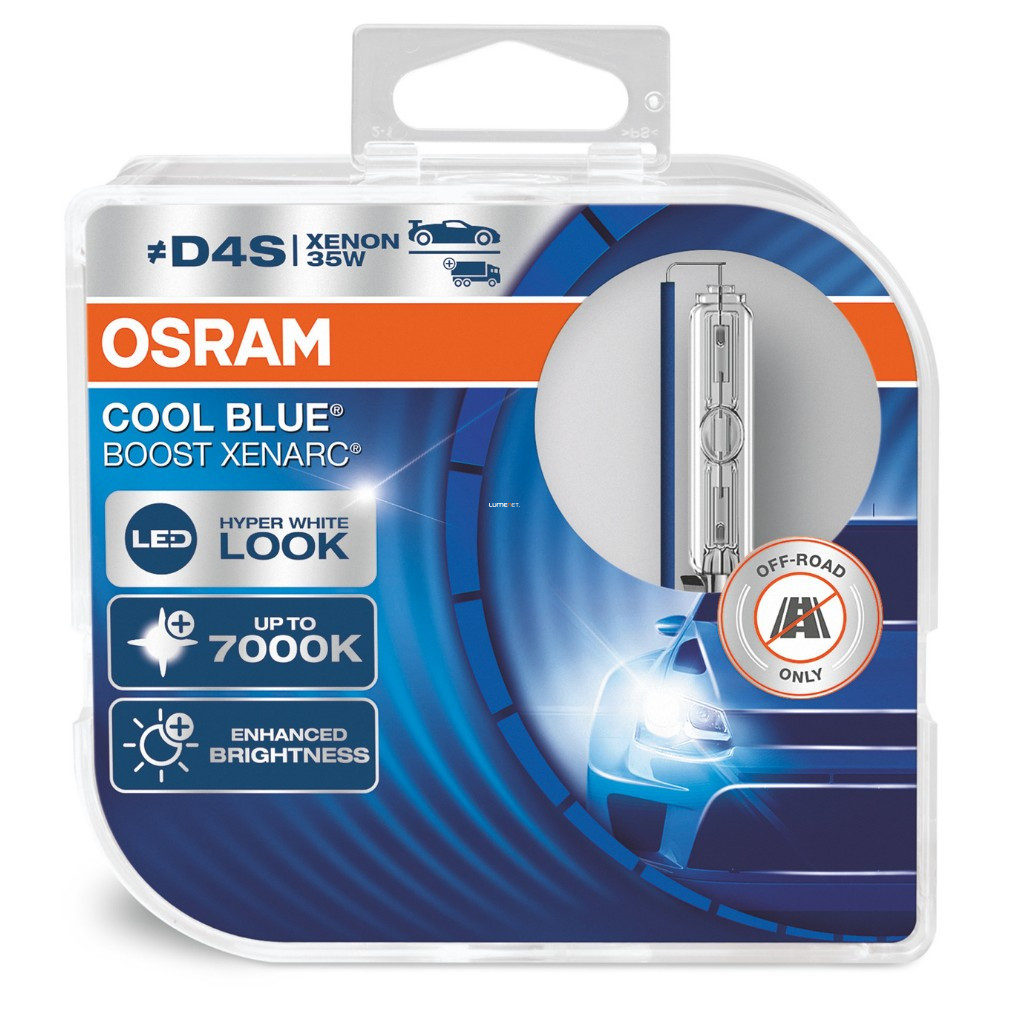 Osram Xenarc Cool Blue Boost 66440CBB NG 7000K D4S 2db/csomag