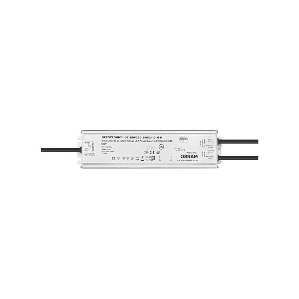 LED tápegység 250W  24V OT 250/220-240/24 DIM P IP67 OSRAM  4052899545908