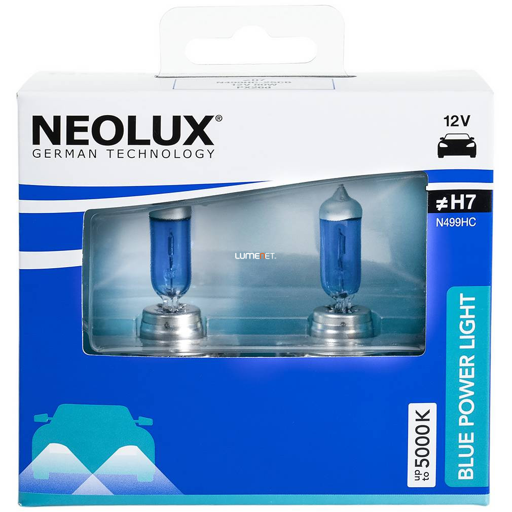 Neolux Blue Power Light N499HC 2SCB H7