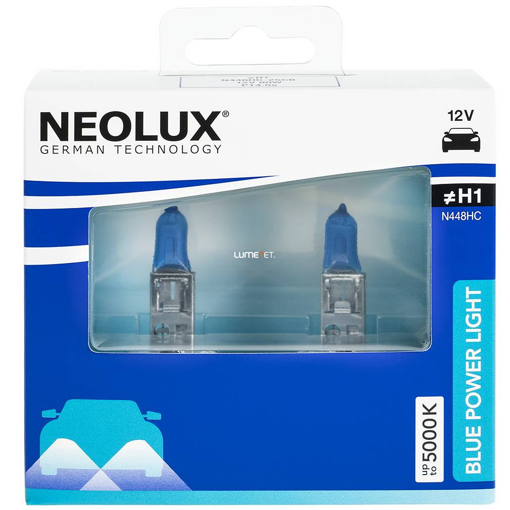 Neolux Blue Power Light N448HC-2SCB H1 12V 80W Duo Box