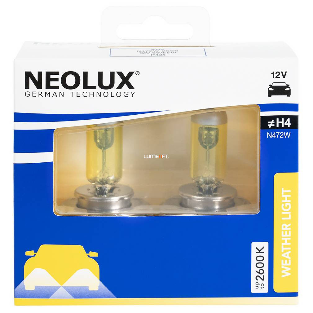 Neolux Weather Light H4 N472W-2SCB