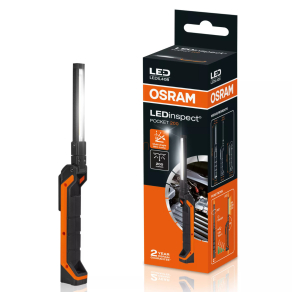   Osram LEDinspect Pocket200 LED szerelőlámpa, 3 világítási funkcióval, 200 lumen fényerő, 180° dönthető, 360° forgatható, kompakt kivitel, LEDIL408
