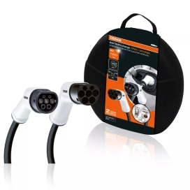   Osram BatteryCharge nagy teljesítményű töltőkábel elektromos és plug-in hibrid járművekhez, 7PIN, 3 fázis, 32A, 480V, IP65/IK10 védelem, 5 méter hosszú TYPE 2-ből TYPE 2-be, OCC23P05