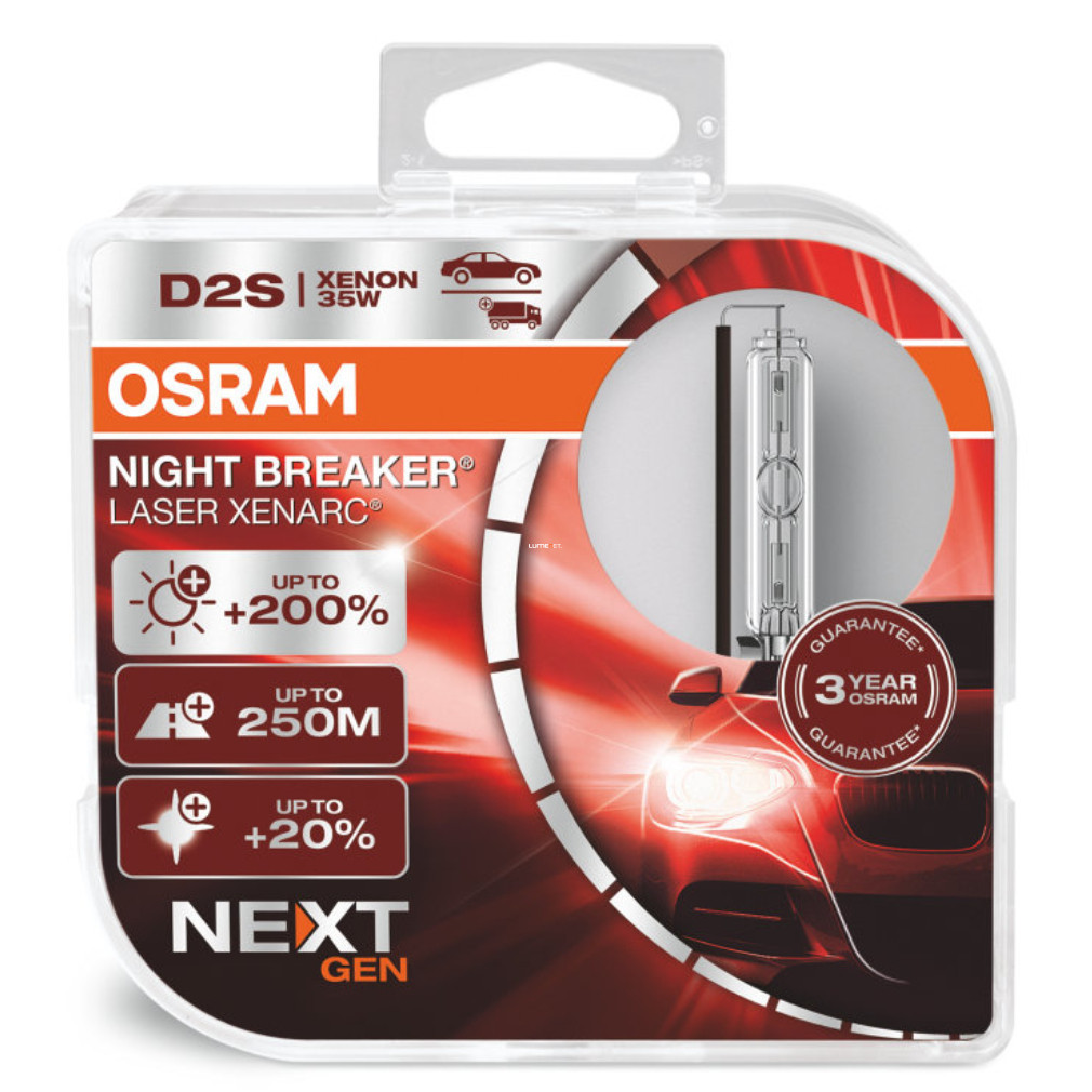 Osram Xenarc Night Breaker Laser nextGen D2S +200% 2db/csomag