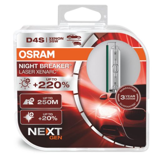 Osram Xenarc Night Breaker Laser nextGen D4S +220% 2db/csomag