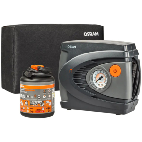   Osram Tyreseal Essential Kit, prémium defektjavító készlet analóg kompresszorral, részecskegél technológiával és TPMS kompatibilitással, OTSK6ESN, 450 ml