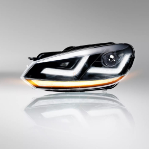   Osram LEDriving XENARC CHROME Edition fényszórók VW Golf VI típushoz, ECE tanúsítvánnyal, prémium LED fény, 12V, LEDHL102-CM, 1 pár/csomag