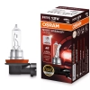 Osram Night Breaker Silver H11 halogén izzó, akár 100% nagyobb fényerő, 130 méteres fénykéve, 3200 K színhőmérséklet, hosszú élettartam, 12 V, PGJ19-2, 64211NBS, 1 darab/doboz