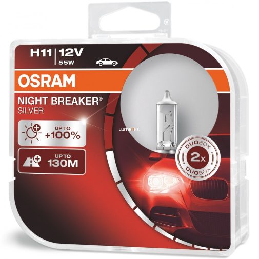 Osram Night Breaker Silver H11 +100% 2db/csomag