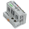 Wago 750-889 KNX IP-vezérlő, kétportos 10/100 Mbit/s switch, IEC 61131-3, 253 kommunikációs objektum, 1024 KB programmemória, 32 bites CPU