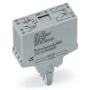 Wago 286-328/004-000 relémodul vasúti alkalmazásokhoz, 24 V DC, 2 záróérintkező, 6 A tartós határáram, piros állapotjelzés, 20 mm széles, szürke