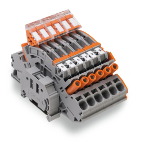   WAGO 2007-8875 Kompakt sorkapocs áramváltókhoz, többszínű