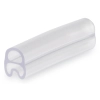 Wago 211-922 vezetékjelölő hüvely 211-821 jelölőhöz, 23 mm hosszú, 1,5–2,5 mm külső átmérőjű vezetékhez, halogéntartalmú, átlátszó