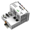 Wago 750-8208 PFC200 vezérlő, kompakt PLC, 2 Ethernet-interfész, RS-232/485, CAN, CANopen, PROFIBUS DP master, WAGO-I/O-PRO V2.3