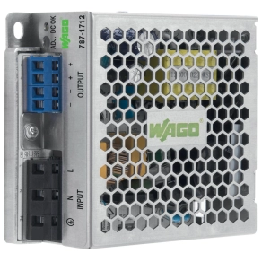 Wago 787-1711 Eco kapcsolóüzemű tápegység, 1 fázisú, 12 V DC, 4 A, DC-OK LED