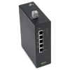 Wago 852-1411 ipari ECO Ethernet switch, 5 Gigabit Ethernet port, 4 PoE+ port, 24 V DC, kiterjesztett hőmérséklet-tartomány
