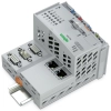 Wago 750-8216 PFC200 vezérlő, 2. generáció, 2 Ethernet-interfész, RS-232/485, CAN, CANopen, PROFIBUS DP slave, e!COCKPIT