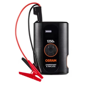   Osram Batteryjumpstart Lítium indítássegítő és gumiabroncs-felfújó, 1250 A, 12 000 mAh – OJSTI030