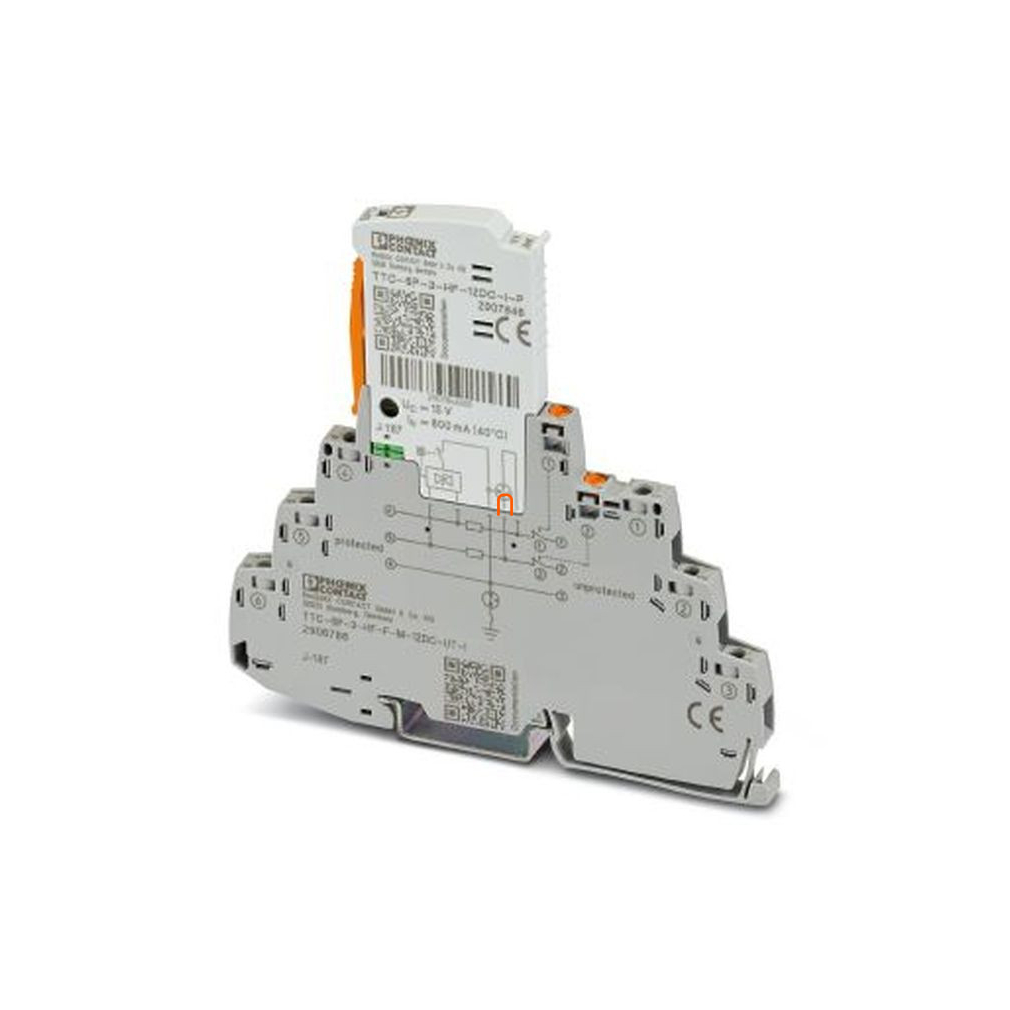 Túlfeszültség-védelmi készülék TTC-6P-3-HF-F-M-12DC-UT-I - Phoenix Contact. 2906786