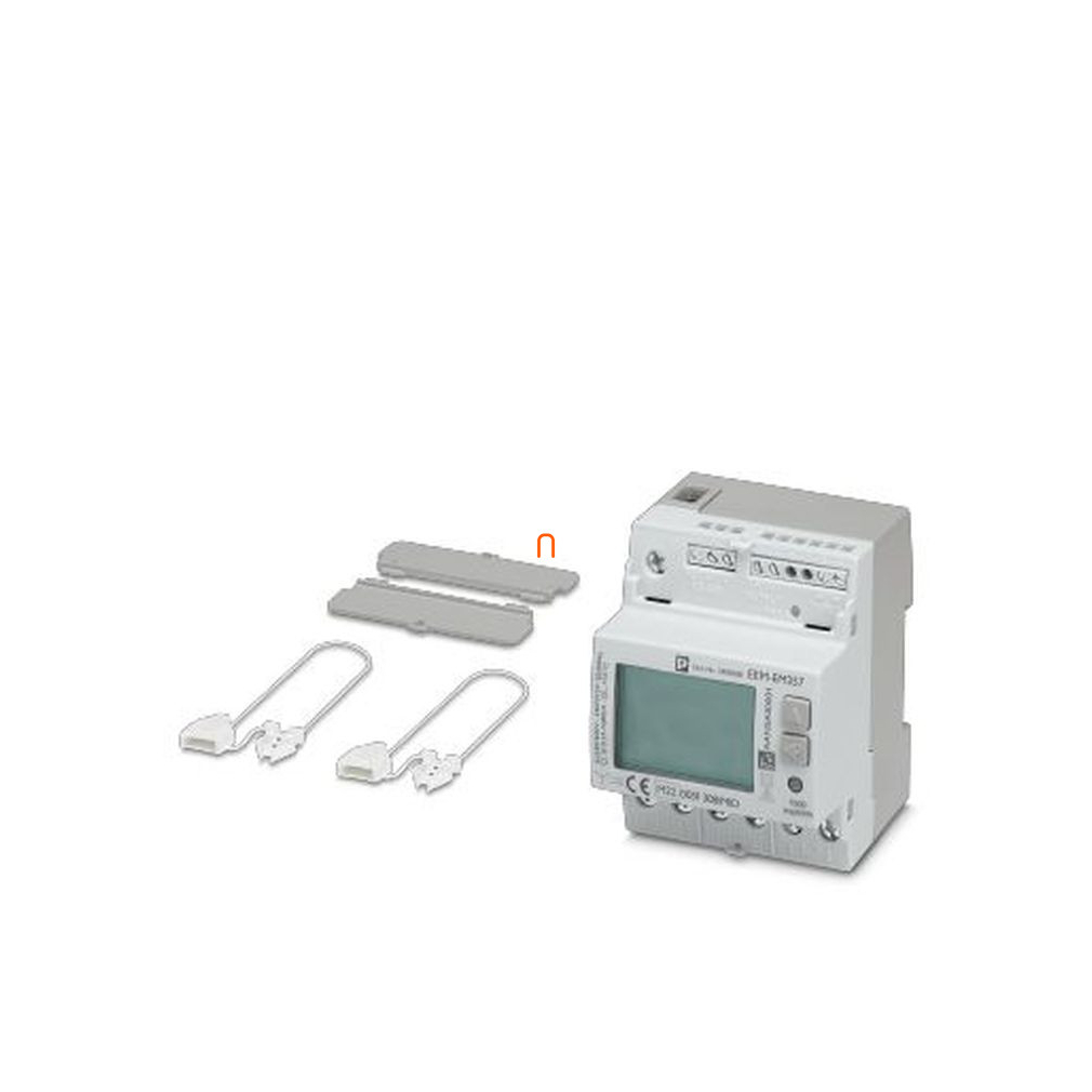 Fogyasztásmérő 3F 80A digitális, MID hitelesített, Modbus, DIN sínre, 2908588 Phoenix