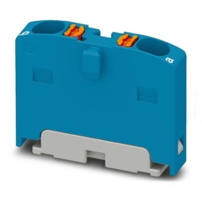   Elosztóblokk PTFIX 2X1,5 BU, 0,14-2,5mm2, 17,5 A 450 V NS35/15, pattintható, 1045925