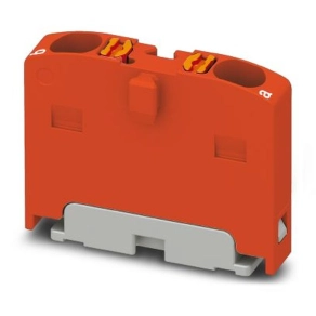  Elosztóblokk PTFIX 2X1,5 RD, 0,14-2,5mm2, piros, 17,5 A, 450V, NS 15, pattintható, 1045929