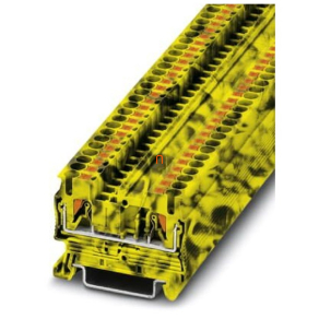   Sorkapocs 2,5mm2 fekete/sárga PT 2,5-FE 1077080 Phoenix Contact