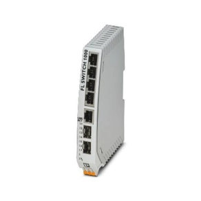  Ipari hálózati switch, nem konfigurálható, Portok száma:  5x 10/100 MBit/s RJ45, DIN-sínre, IP20 FL SWITCH 1005N-2SFX 1085176 Phoenix Contact