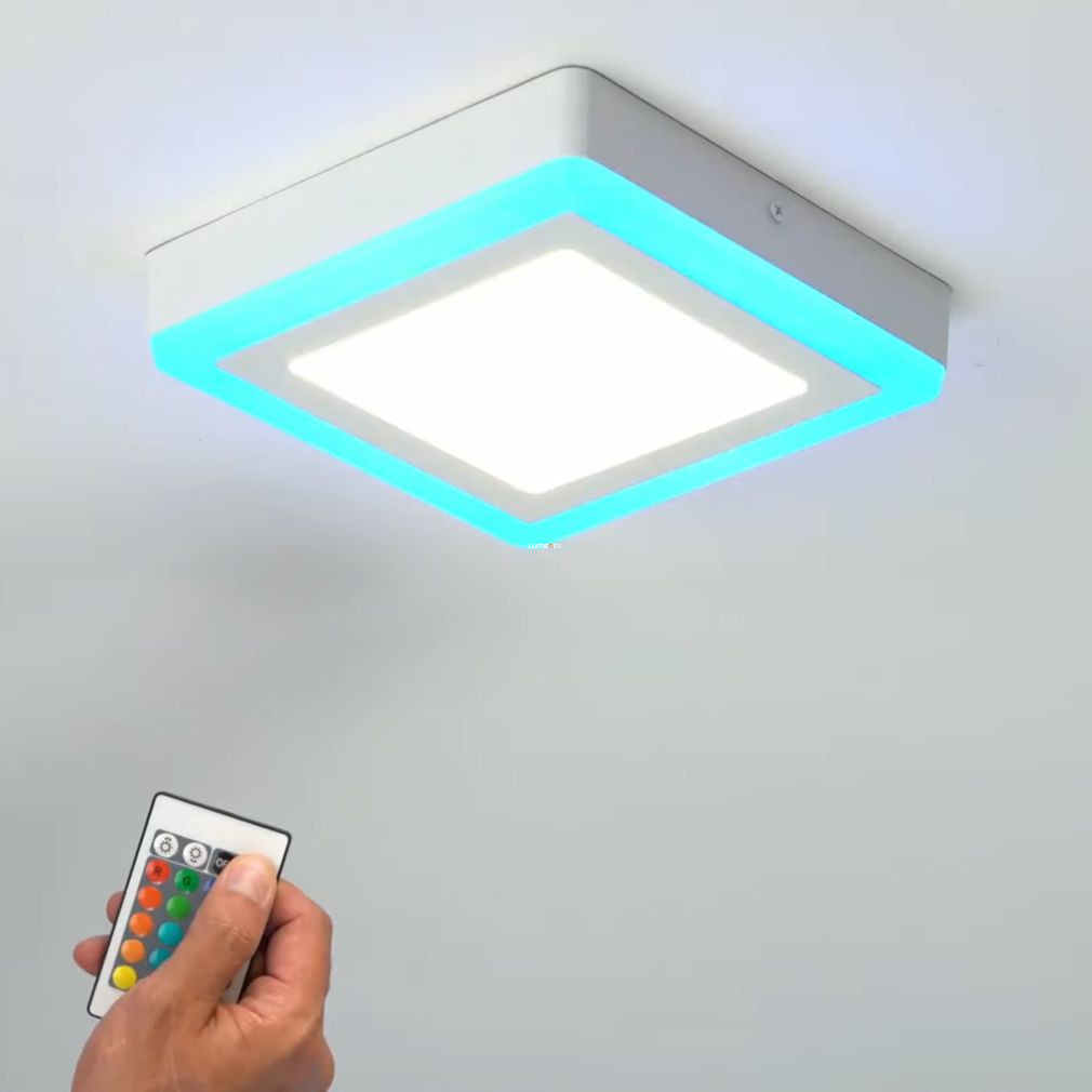 Ledvance LED Color + White Square fali/mennyezeti LED lámpa