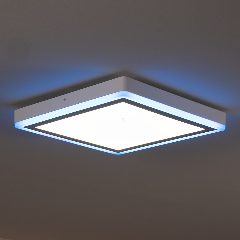 Ledvance távirányítós fali LED lámpa, melegfehér, RGB kerettel, 38 W, szögletes (LED Color + White Round)