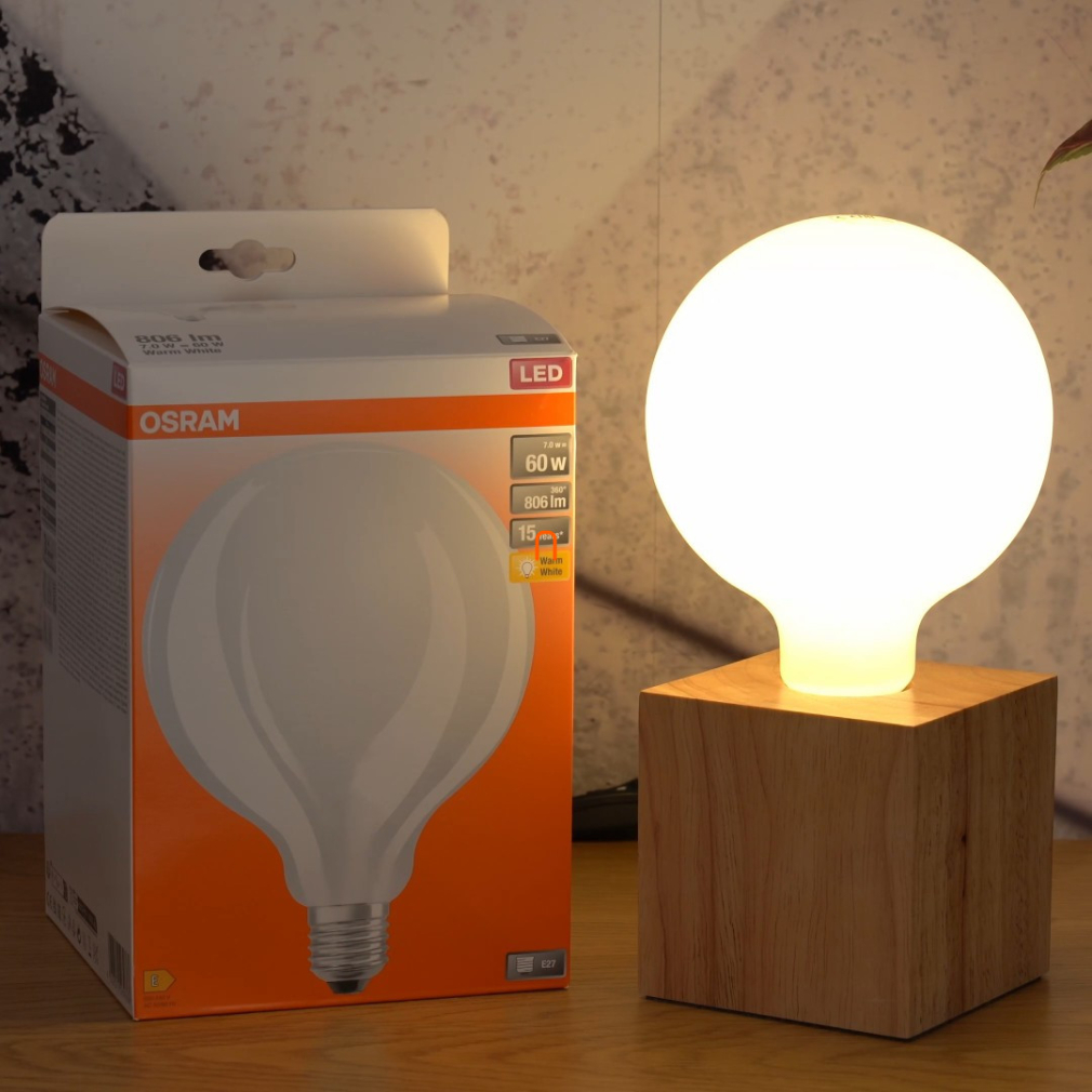Osram E27 LED Star óriásgömb 7W 806lm 2700K melegfehér 300° - 60W izzó helyett