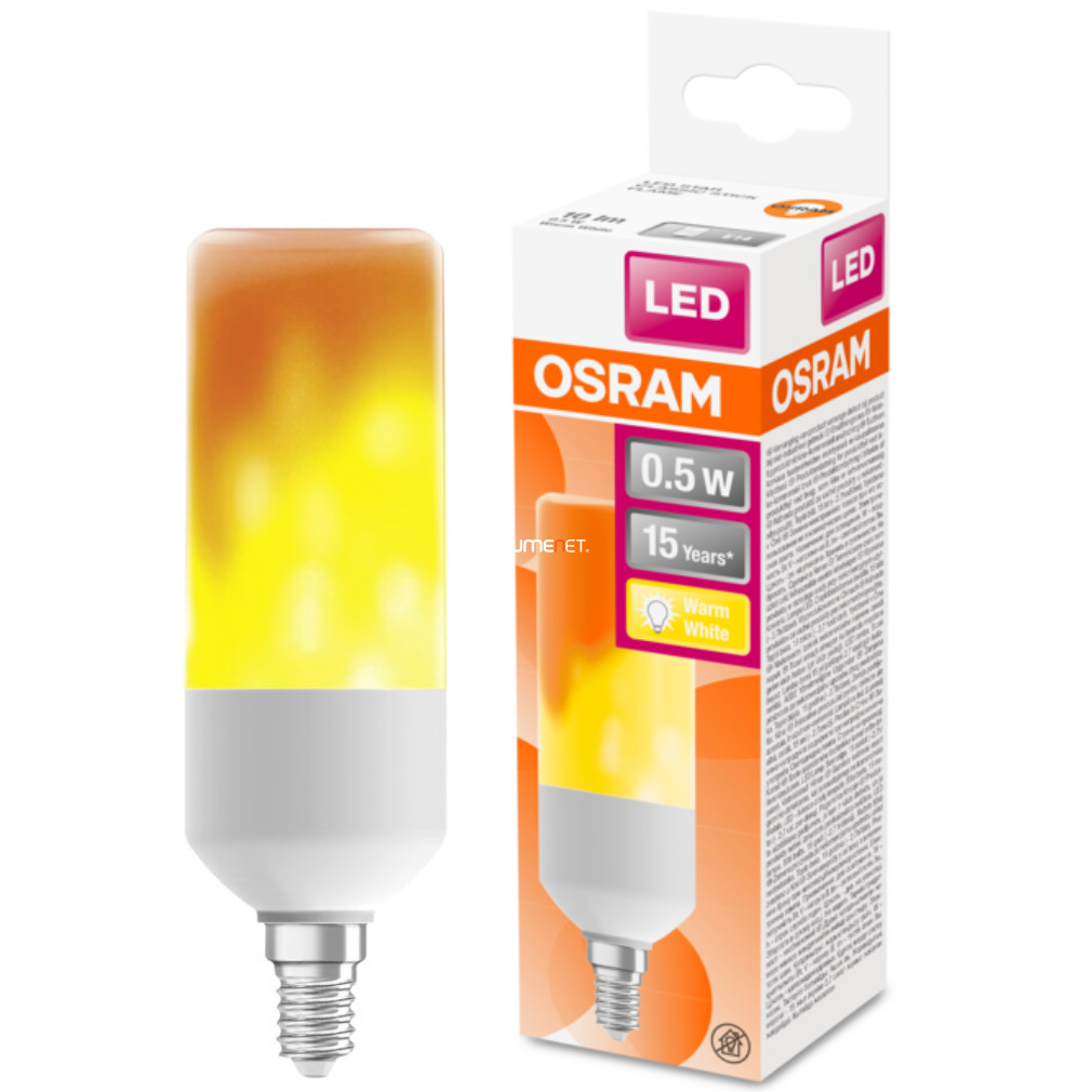 Osram E14 LED Star Dekor T forma 0,5W 10lm 1500K candelight 330°