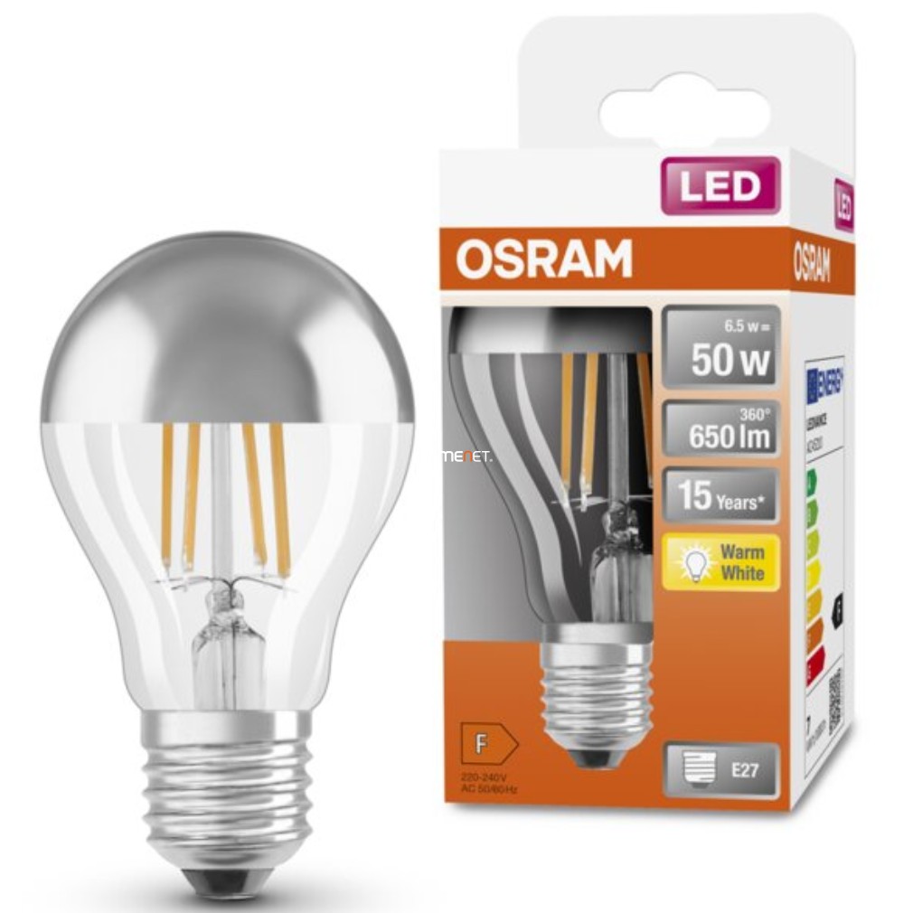 Osram E27 LED Star 6,5W 650lm 2700K melegfehér 300° - 50W izzó helyett