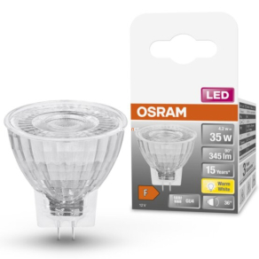   Osram GU4 12V LED Star 4,2W 345lm 2700K melegfehér 36° - 35W izzó helyett