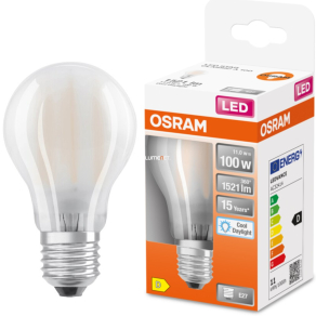  Osram E27 LED Star 11W 1521lm 6500K daylight 300° - 100W izzó helyett