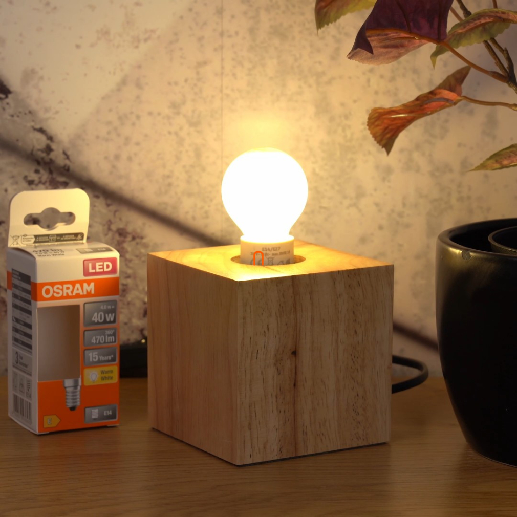 Osram E14 LED Star kisgömb 4W 470lm 2700K melegfehér 300° - 40W izzó helyett