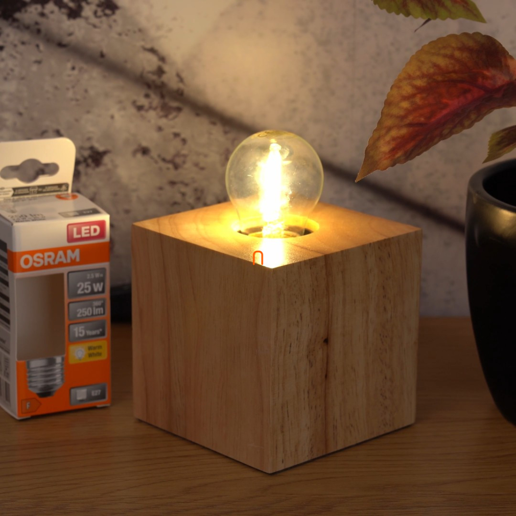 Osram E27 LED Star kisgömb 2,5W 250lm 2700K melegfehér 300° - 25W izzó helyett