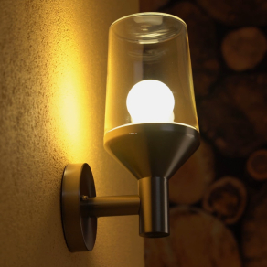   Ledvance Endura Classic Calice kültéri falikar ezüst IP44 1xE27 29x16,1cm