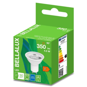 Bellalux GU10 LED 4,5W, 350lm, 4000K - 50 W izzó helyett