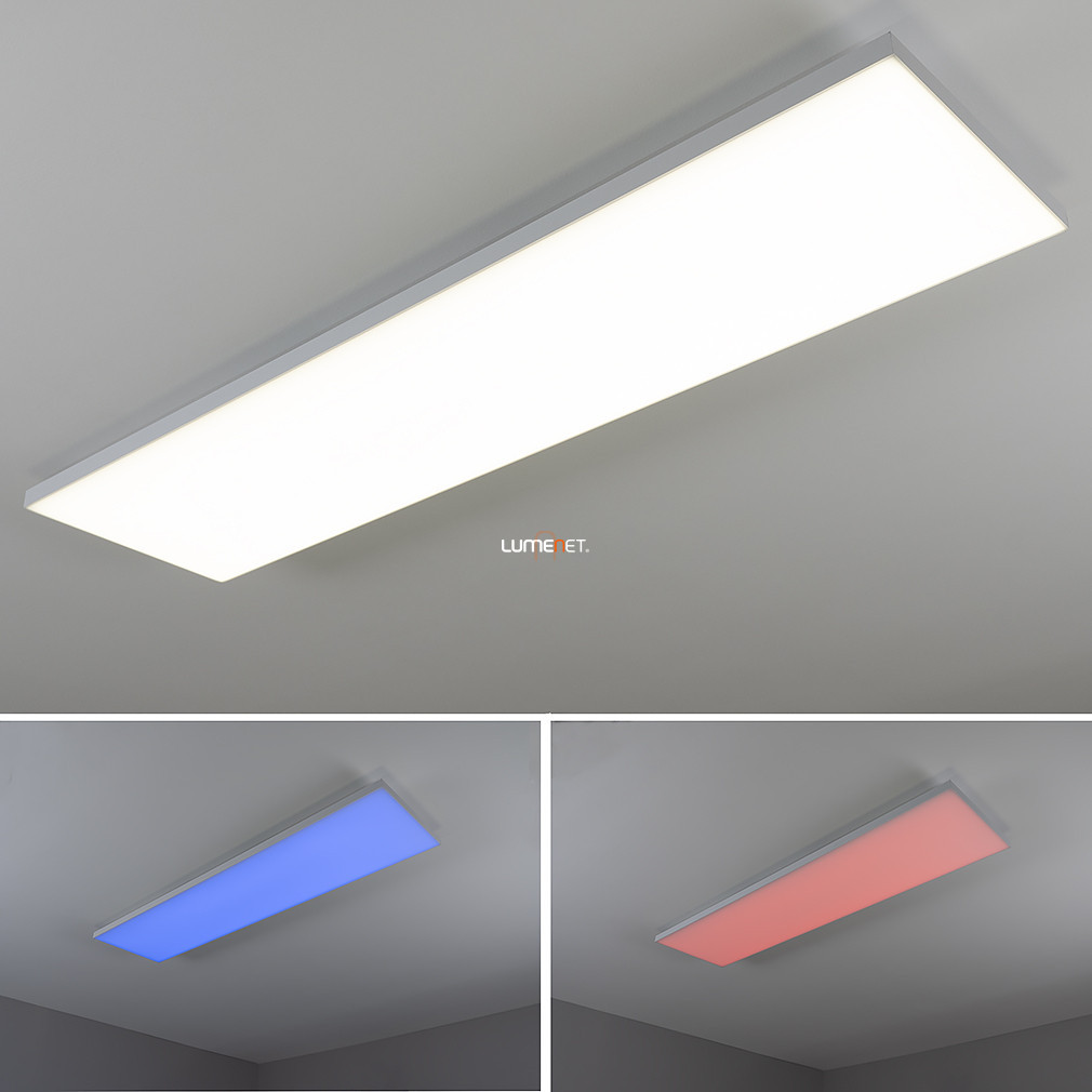 Bontott csomagolású Ledvance Smart+ WIFI okos LED panel, hideg/melegfehér, 40 W, 120x30 cm (Planon Frameless RGB)