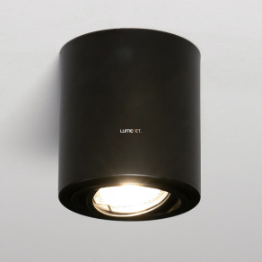   Fekete mennyezeti spot lámpa, fényforrás nélkül - Tuba Bellalux