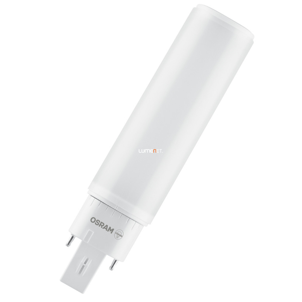 Osram DULUX D LED 6W 600lm 3000K melegfehér G24d-1 - 13 W kompakt fénycső helyett