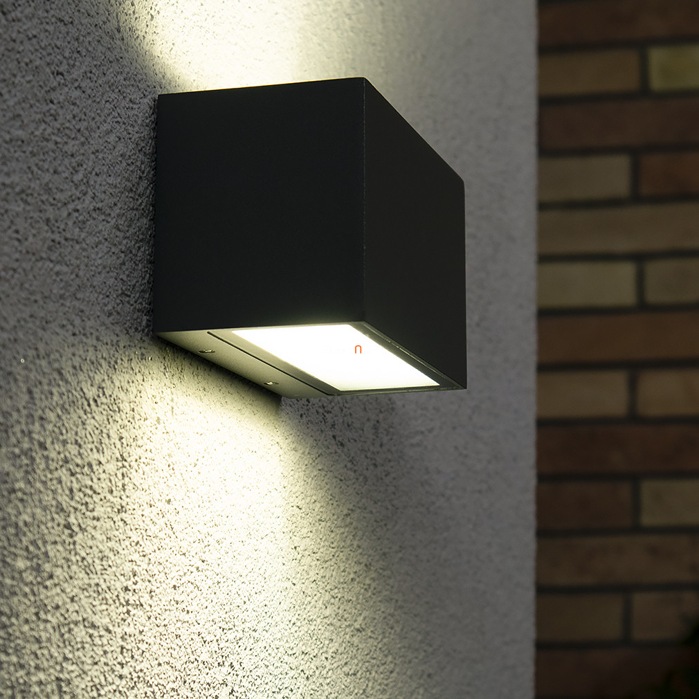 Ledvance Smart+ WIFI okos kültéri fali LED lámpa, 14 W, szürke színű (Brick Wide RGBW)