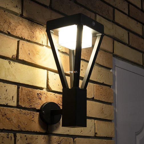 Ledvance napelemes fali LED lámpa kültérre, fény és mozgásérzékelővel, melegfehér, 6 W (Endura Style Solar)
