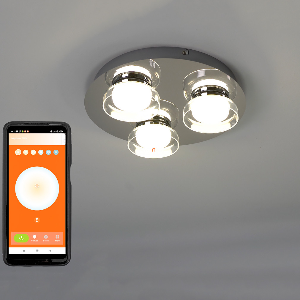 Ledvance Smart+ WIFI okos mennyezeti LED lámpa, hideg/melegfehér, 18 W, (Orbis Wall Round)