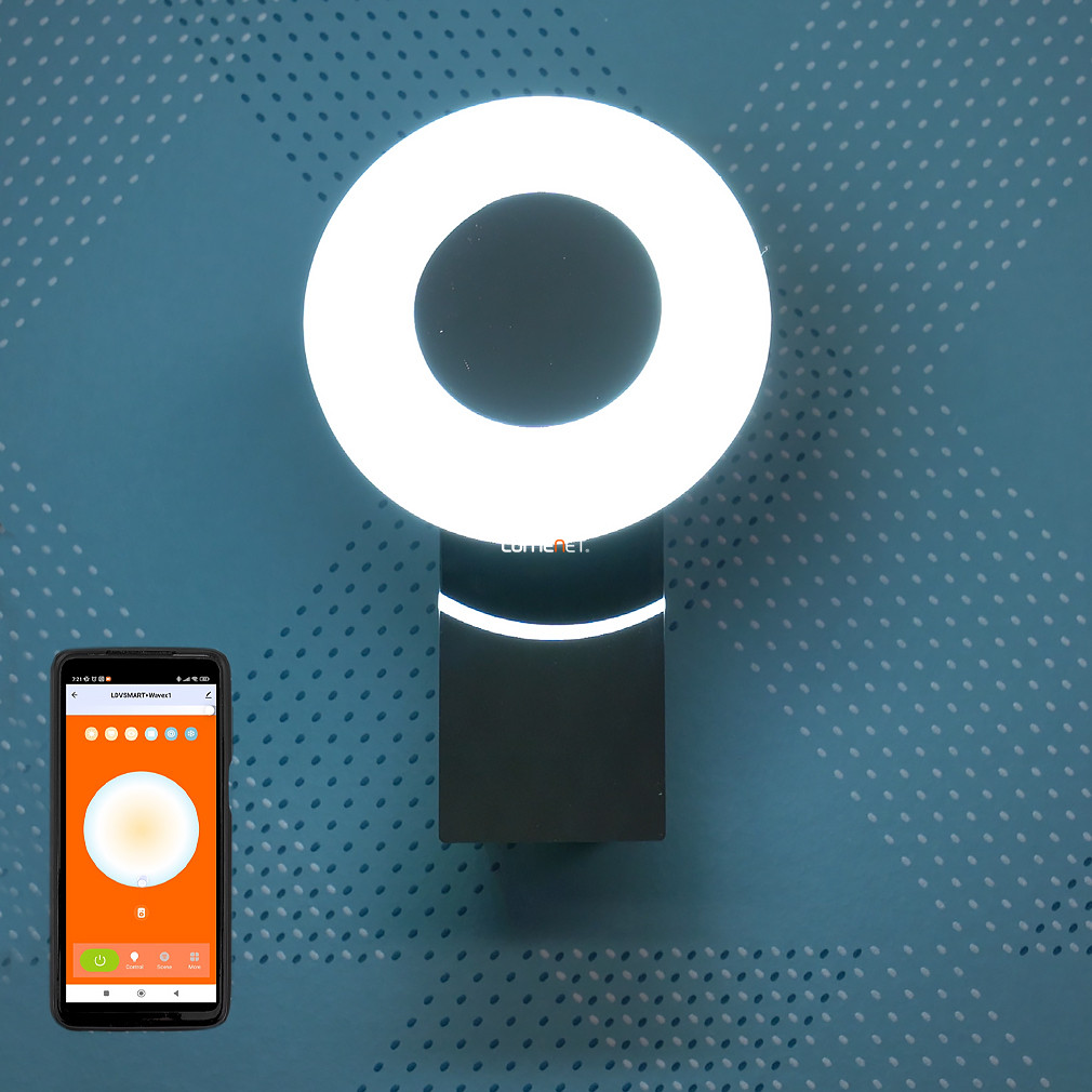 Ledvance Smart+ WIFI okos fali LED lámpa, hideg/melegfehér, 8 W (Orbis Wall Wave)